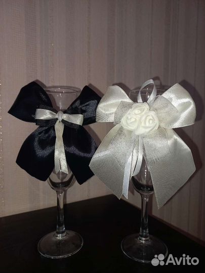 Украшения на бокалы
