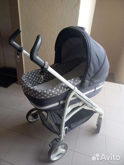 Коляска inglesina 2 в 1 люлька и автокресло легкая