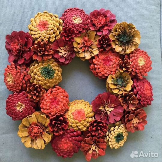 Шишки сосновые большие