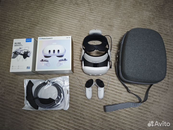 Oculus quest 3 128Gb + аксессуары