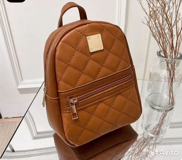 Рюкзак женский коричневый новый