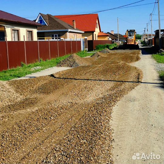 Щебень гравийный с доставкой