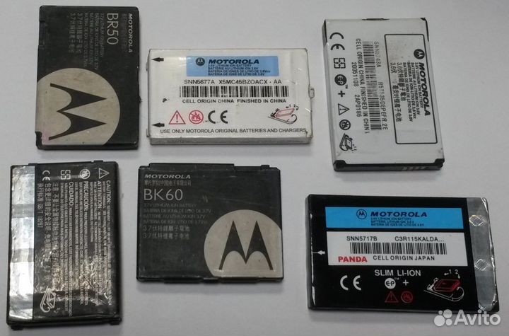 Аккумуляторы на Motorola