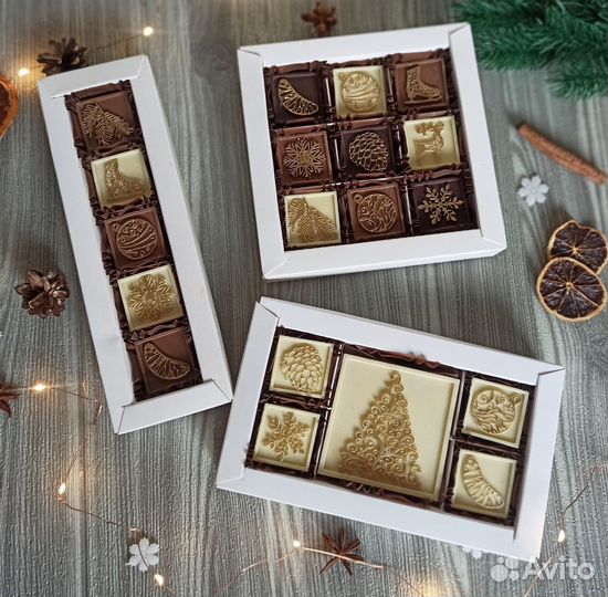 Новогодний набор шоколада