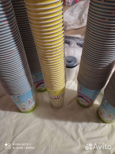 Стаканы одноразовые рюмки