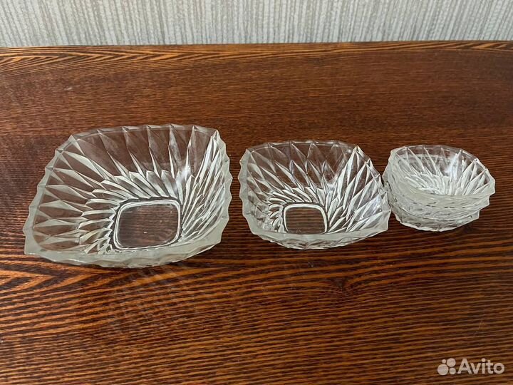 Пепельницы и креманки хрусталь СССР