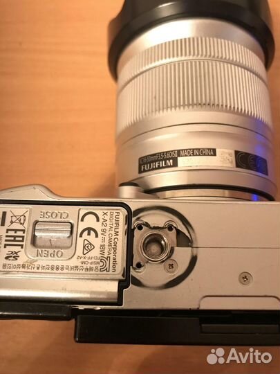 Фотоаппарат Fujifilm X A2 + вспышка и аксессуары