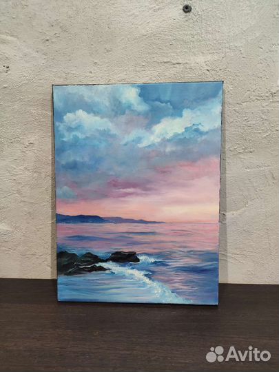 Картина маслом на холсте пейзаж