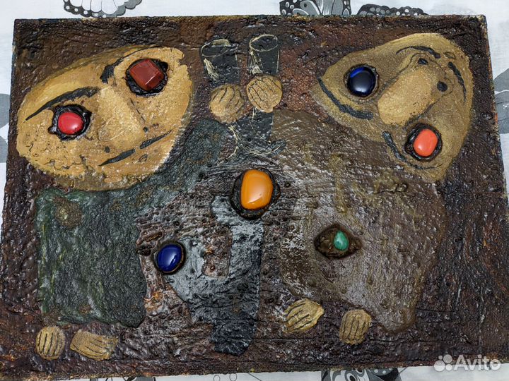 Картина маслом на холсте СССР