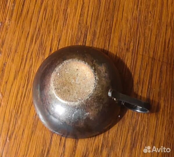 Раритетная 1971 г.Кофейная пара мельхиор