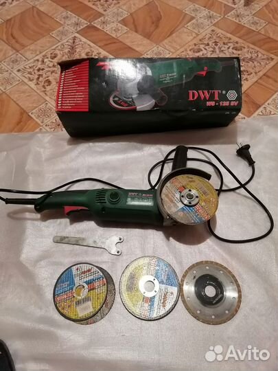 Ушм болгарка DWT-WS 125
