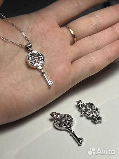 Серебряная подвеска