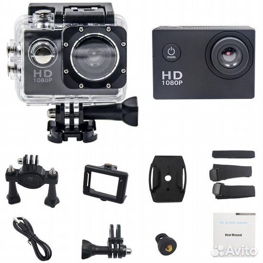 Экшн камера Sports Cam Full HD