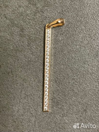 Золотая подвеска 585