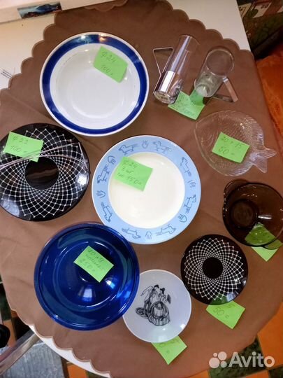 Тарелки салатницы селёдочницы блюда СССР