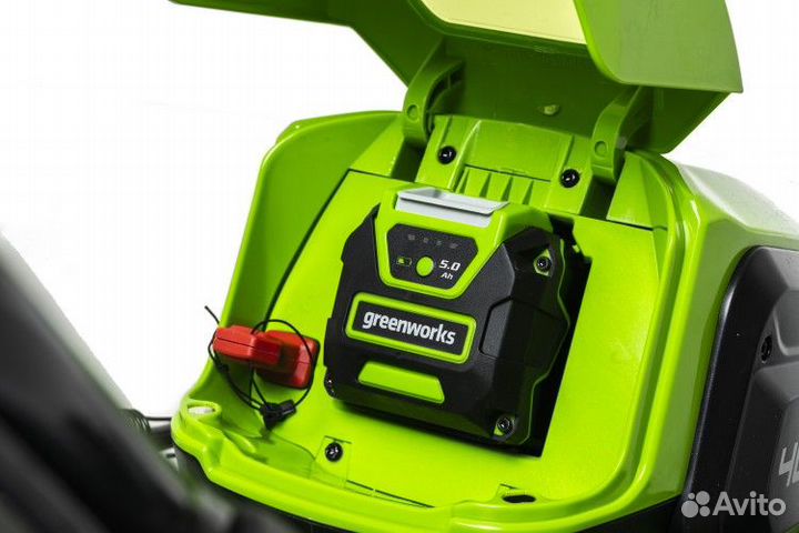 Газонокосилка аккумуляторная greenworks GD40LM46HP