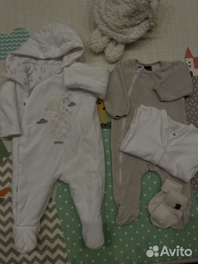 Пакет вещей next, mjolk, mothercare 62,68