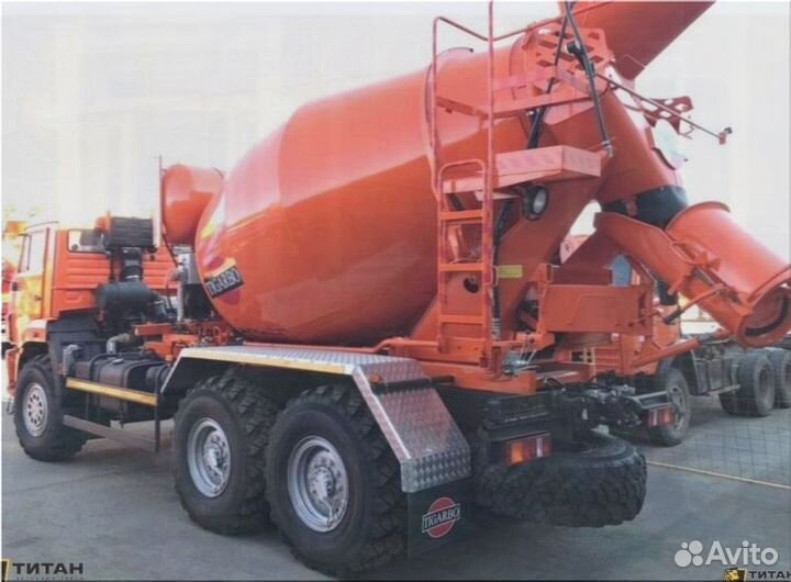 Доставка бетона миксером