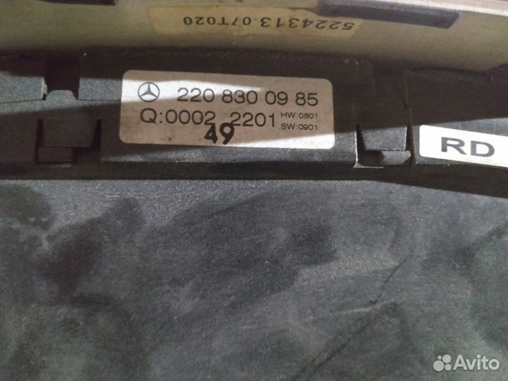 Блок управления климатом Мерседес 220