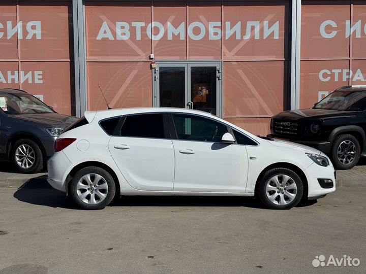 Opel Astra 1.6 AT, 2014, 153 900 км