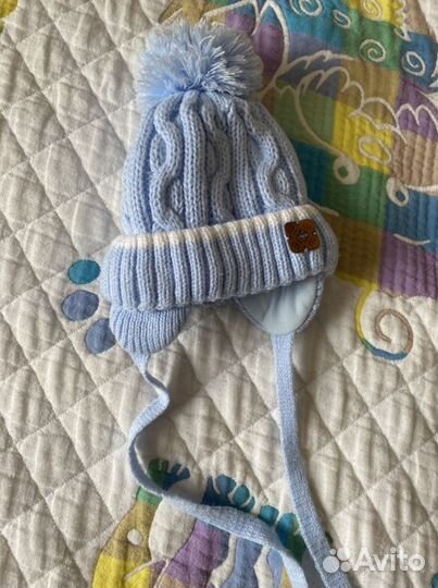 Шапка детская на мальчика
