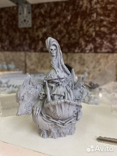 Бюст Ork warhammer