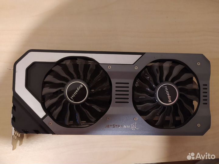 Palit gtx 1080 ti jetstream нерабочая