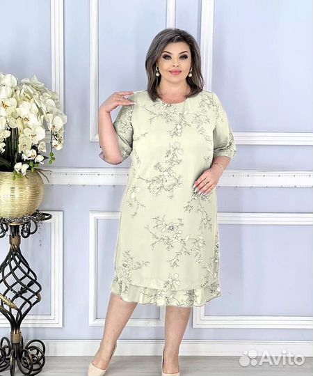 Платье 56р до 66 размер