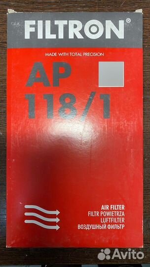 Фильтр воздушный AP118/1 Filtron