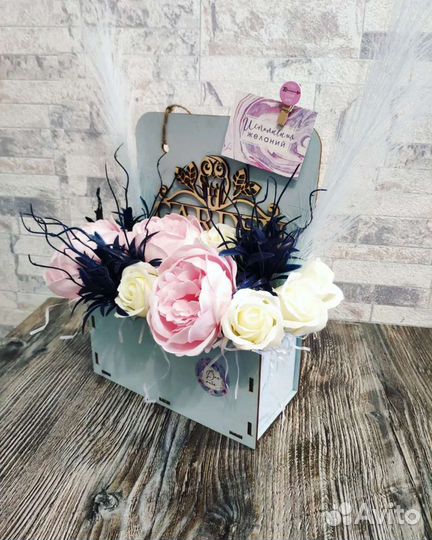 Букеты из мыльных цветов Интерьерные букеты