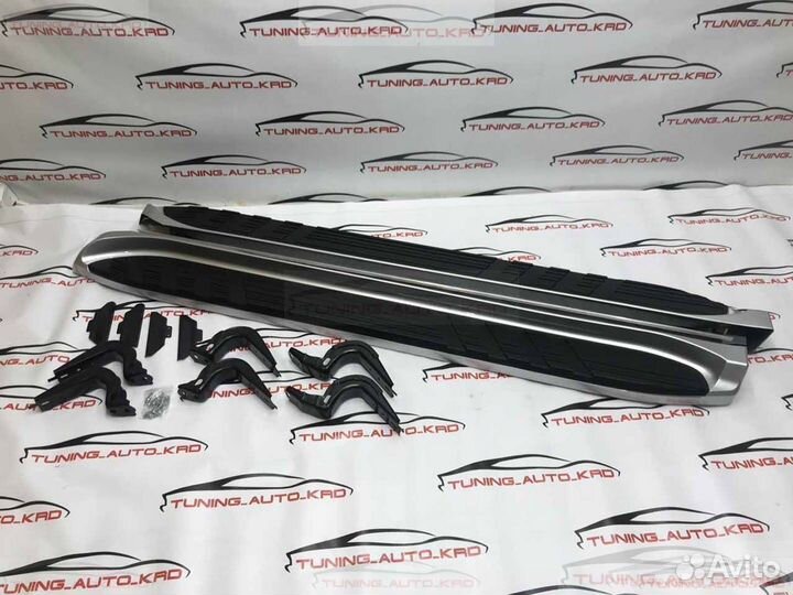 Подножки пороги Toyota Land Cruiser Prado 120 N905