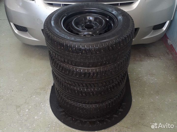 175/70 R13, 4x98. Амтел на штампах. Зима