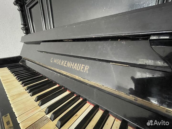 Пианино G. Wolkenhauer Stettin