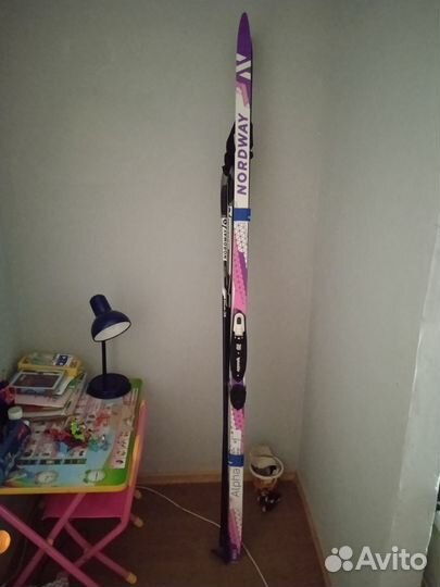 Беговые лыжи детские комплект