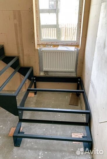 Лестницы на металлокаркасе