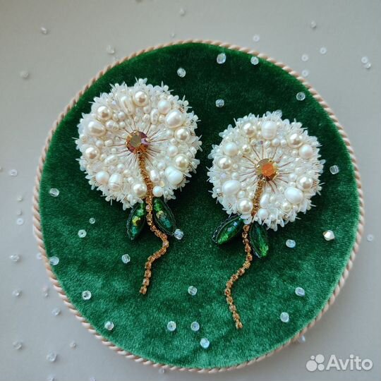 Броши ручной работы