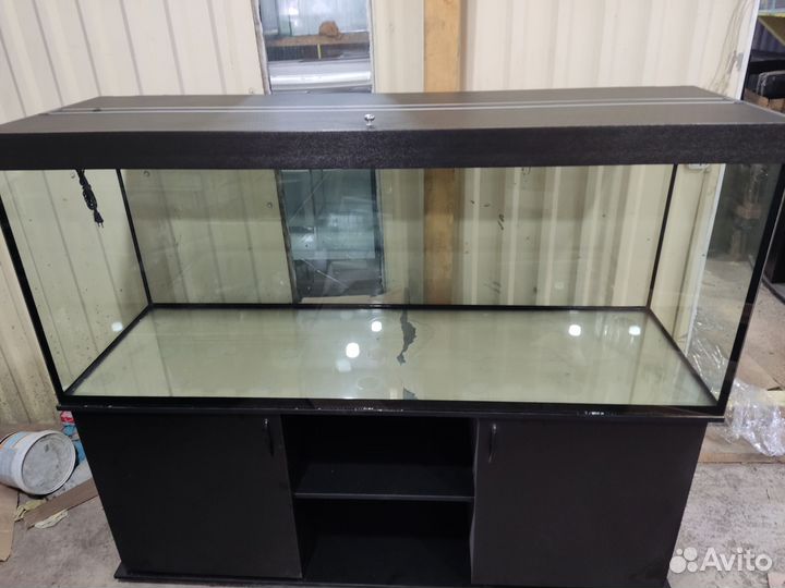 Аквариум новый 600 л с тумбой