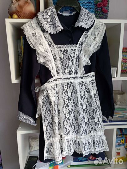 Школьная форма для девочки 134 синяя