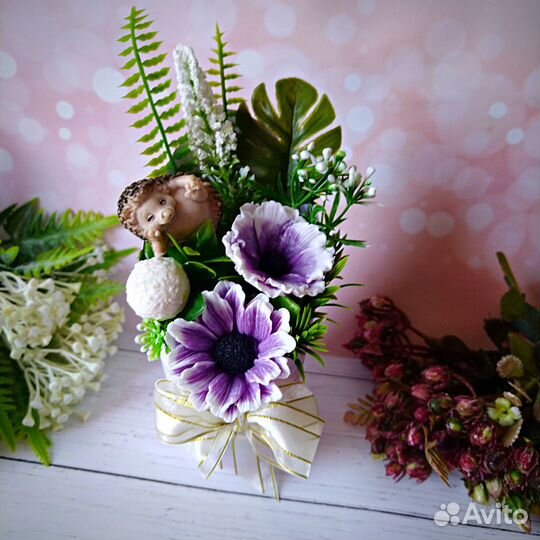 Букеты Подарки из мыла ручной работы