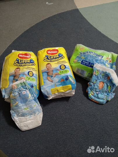 Подгузники - трусики для плавания 7-15кг