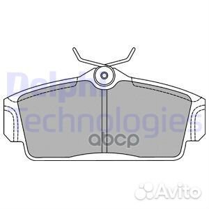 Колодки тормозные передние delphi LP1435 LP1435