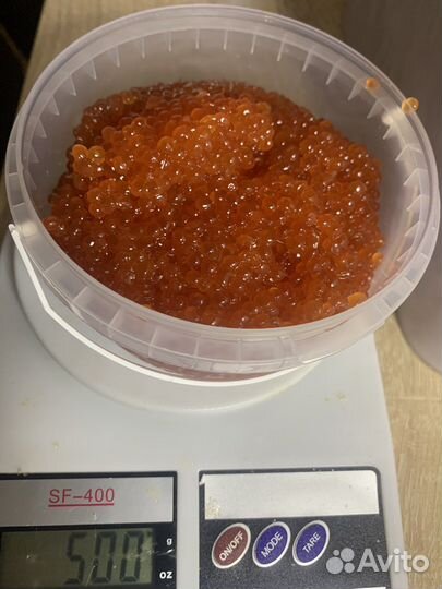 Икра красная горбуши
