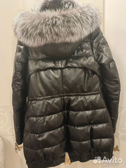 Куртка кожаная женская