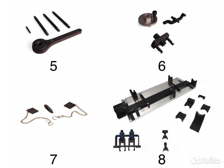 Специнструмент для грм дизельных VAG, DSG в аренду