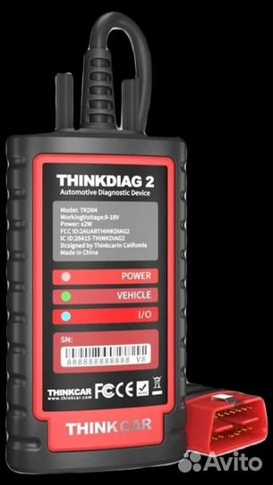 Launch X431 Thinkdiag 2 Dbscar 7 + планшет