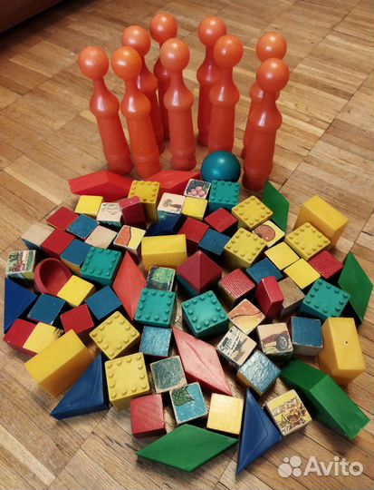 Кубики+Кегли СССР