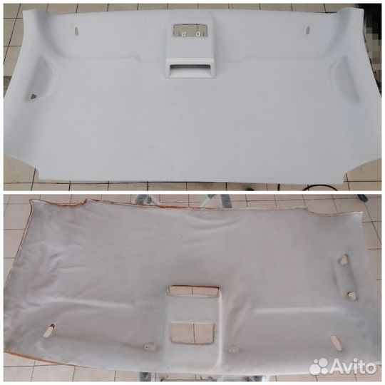 Ремонт и перетяжка потолка авто