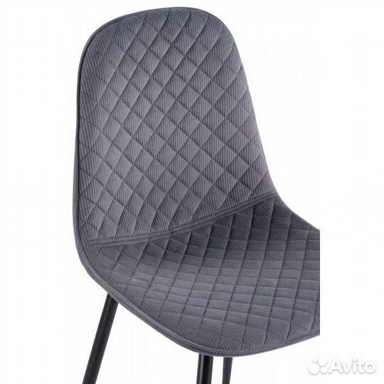 Стул на металлокаркасе Capri gray / black