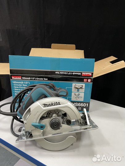 Дисковая пила Makita HS6601 165мм 1050Вт новая