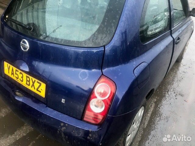 Разбор на запчасти Nissan Micra K12E